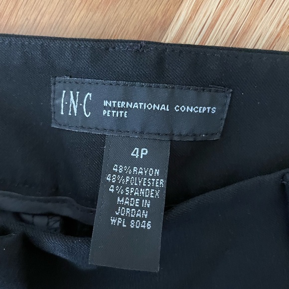 INC International Concepts Black Dress Pants - Picture 6 of 6